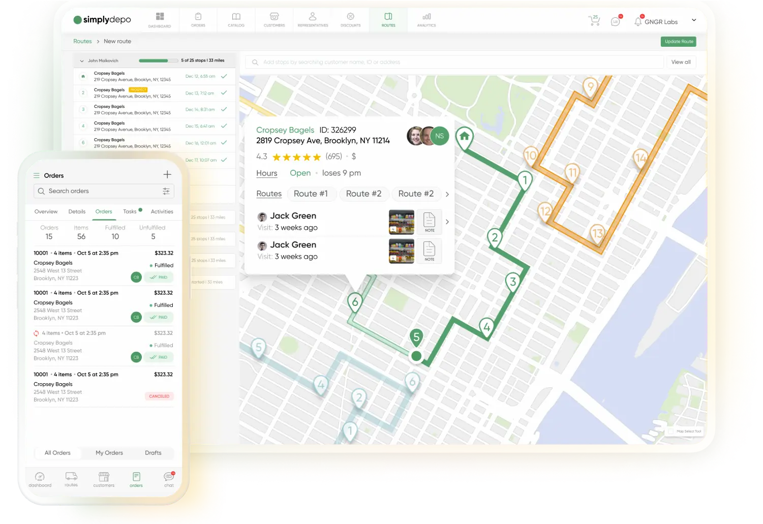 Route Management Software