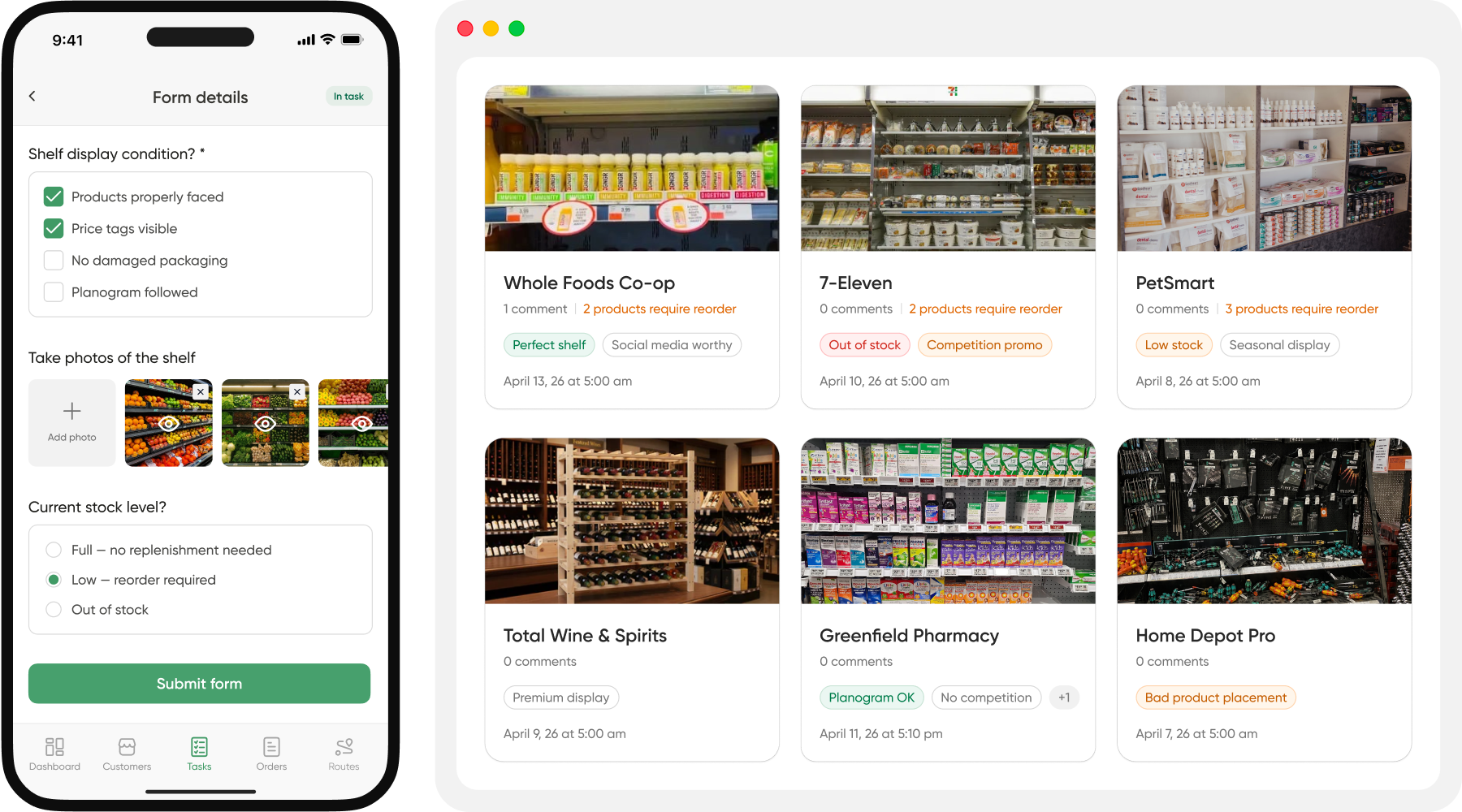 SimplyDepo merchandising gallery for teams comparing GoSpotCheck